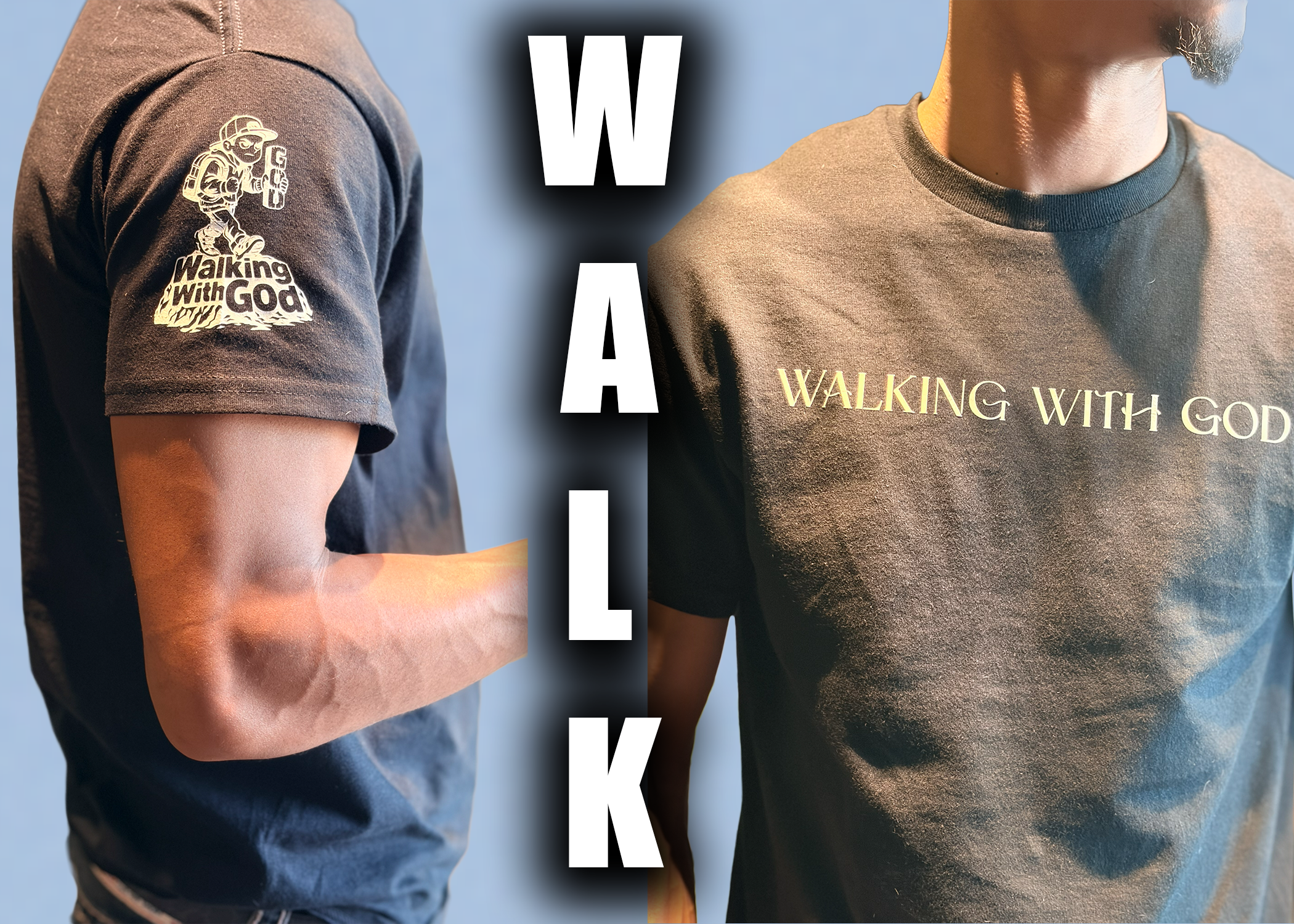 Walking With God "Verse 2" - T-Shirt's
