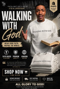 WHITE - WALKING WITH GOD - PULLOVER