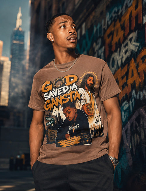 Urban Faith Apparel - “God Saved” T-Shirt