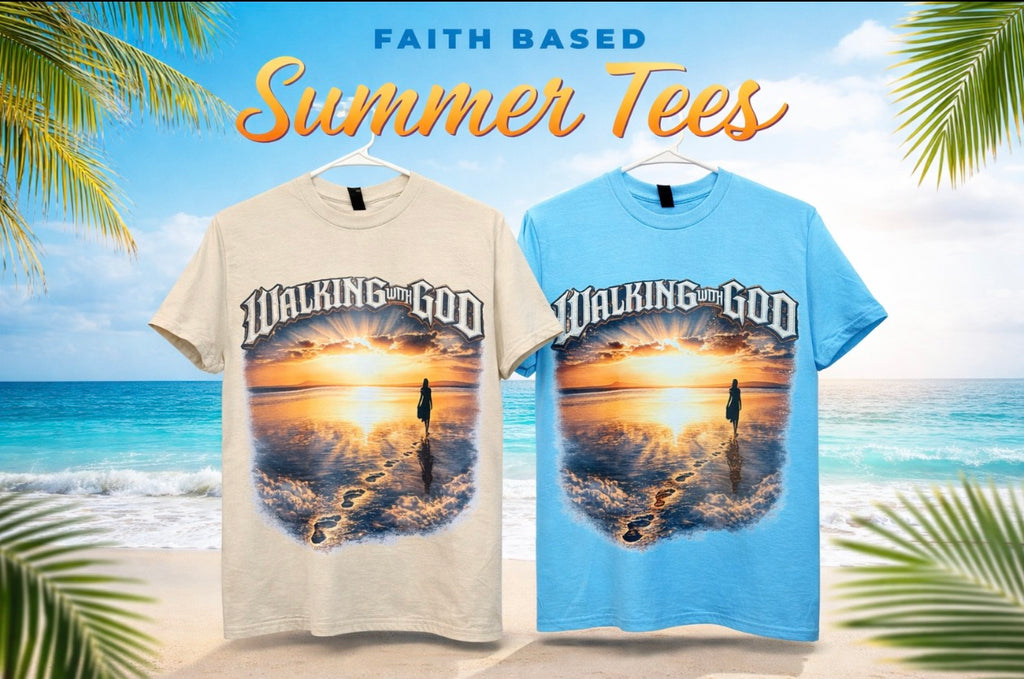 "WALKING WITH GOD" - CHAPTER 2's - GRAPHIC T-SHIRT