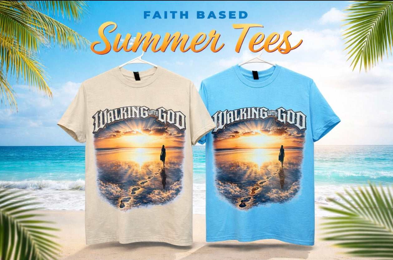 "WALKING WITH GOD" - CHAPTER 2's - GRAPHIC T-SHIRT