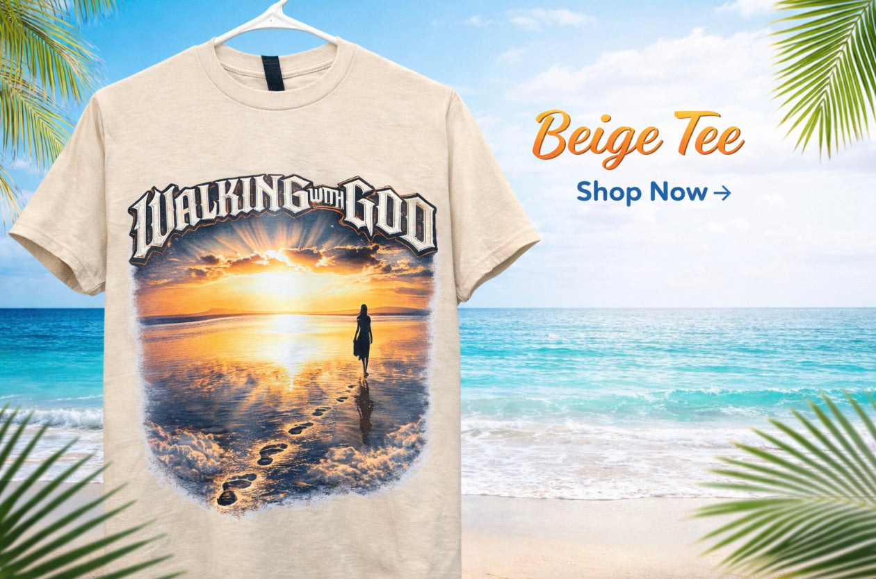 "WALKING WITH GOD" - CHAPTER 2's - GRAPHIC T-SHIRT