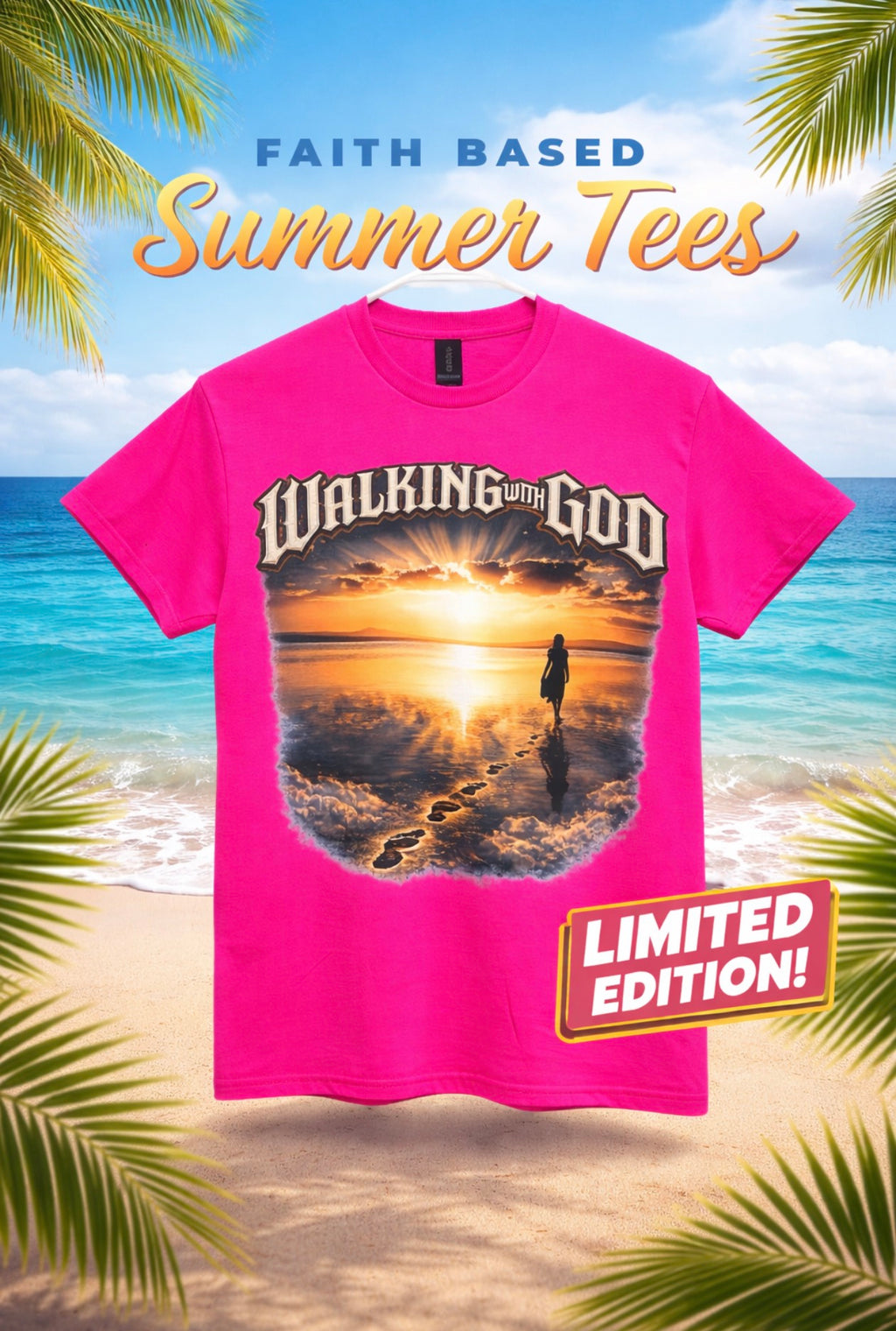 "WALKING WITH GOD" - CHAPTER 2's - GRAPHIC T-SHIRT