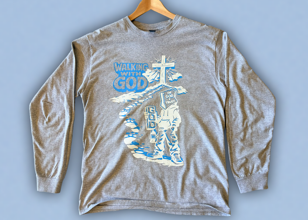 Walking With God - Verse 3 (Long Sleeve)